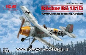 Icm Bucker Bu 131D WWII German Training Aircraft 1/32