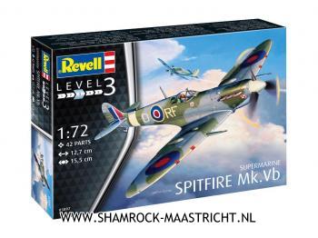 Revell Supermarine Spitfire Mk. Vb 1/72 Model Set