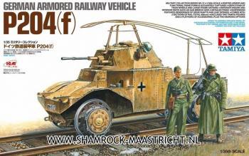Tamiya German Armored Railway Vehicle P204(f) 1/35