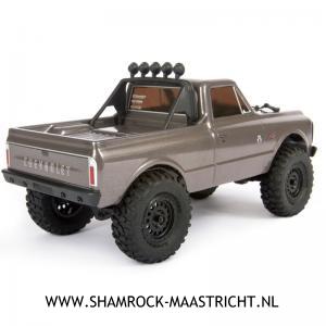 Axial SCX24 1967 Chevrolet C10 4WD Truck Brushed RTR, Silver 1/24