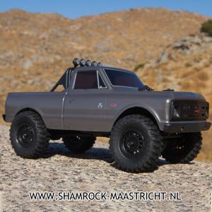 Axial SCX24 1967 Chevrolet C10 4WD Truck Brushed RTR, Silver 1/24