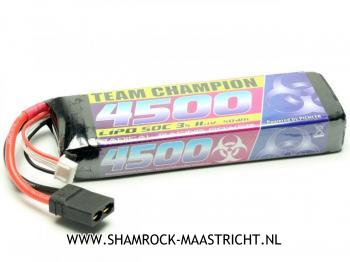 Team Champion 11.1 Volt 4500mAh LiPo Accu TRX/XH 50C