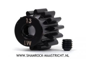 Traxxas  Gear, 13-T pinion (1.0 metric pitch) (fits 5mm shaft)/ set screw