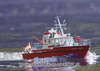 Krick Brandweerboot FLB-1 Bouwdoos 1/25