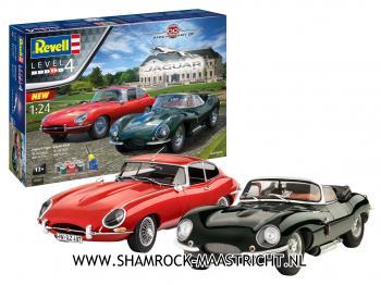 Revell Gift Set Jaguar 100th Anniversary 1/24