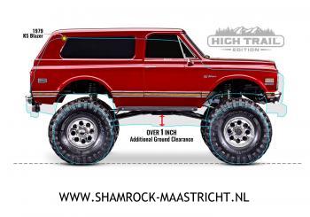 Traxxas  TRX-4 1972 Chevrolet Blazer 4WD High Trail Edition RED 1/10