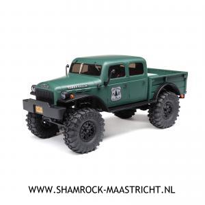 Axial SCX24 Dodge Power Wagon 4WD Rock Crawler Brushed RTR, Green