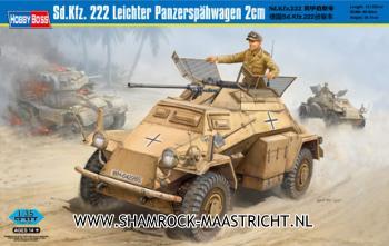 Hobby Boss SD KFz 222 Leichter Panzerspahwagen 2cm