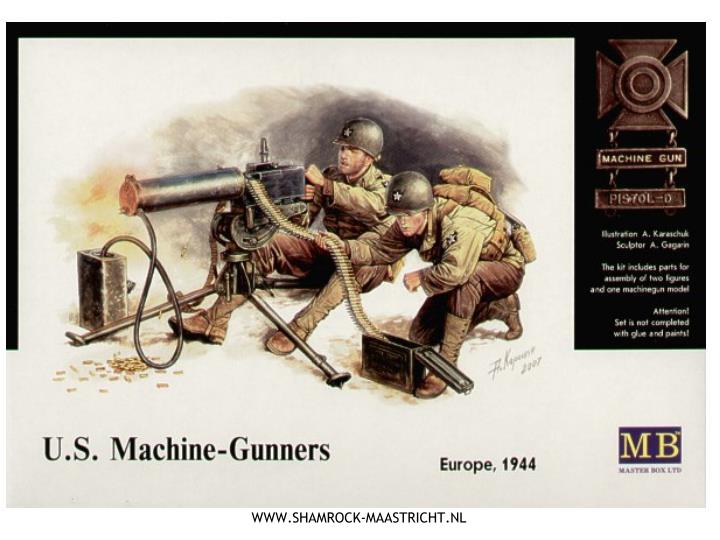 Master Box LTD US Machine-Gunners europe 1944