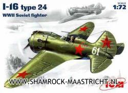 ICM I-16 type 24 WWII Soviet Fighter