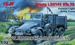 ICM Krupp L2H143 Kfz.70 German Light Army Truck