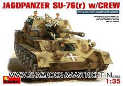 MiniArt Jagdpanzer SU-76(r) w Crew