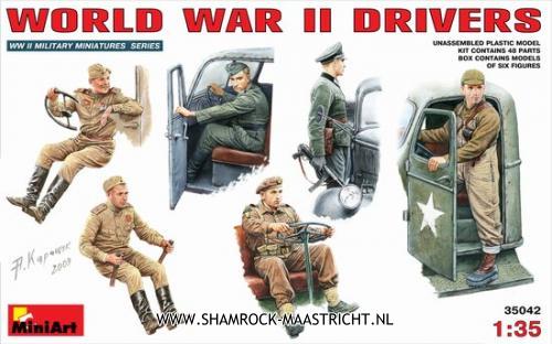 MiniArt World War II Drivers
