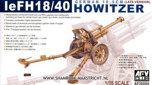 AFV CLUB German Howitzer IeFH18/40