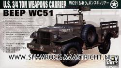 AFV CLUB U.S. BEEP WC51 3 4 Ton Weapons Carrier