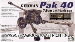 AFV CLUB German Pak 40 7.5cm anti-tank gun