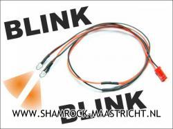 Pichler LED oranje knipperend met kabel